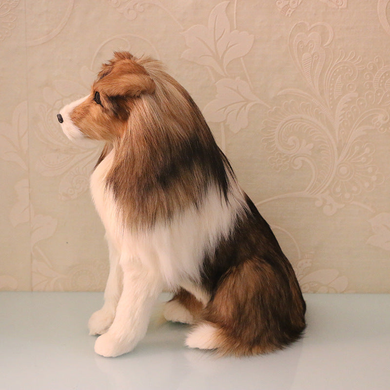 Simulation Shepherd Dog Medium Dog Model Decoration